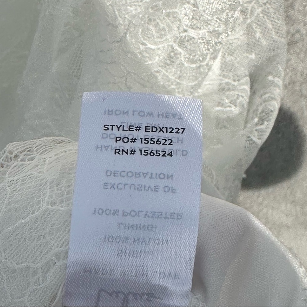 Lulus White Lace Bustier Midi Dress NWT Bridal Shower Midi Wedding Homecoming - Picture 7 of 9